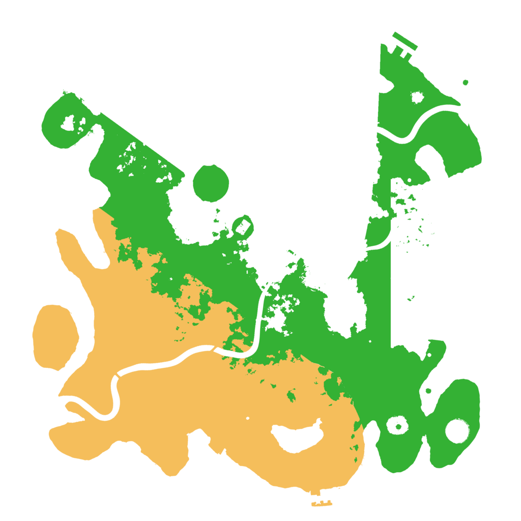 Biome Rust Map: Procedural Map, Size: 3850, Seed: 637470545