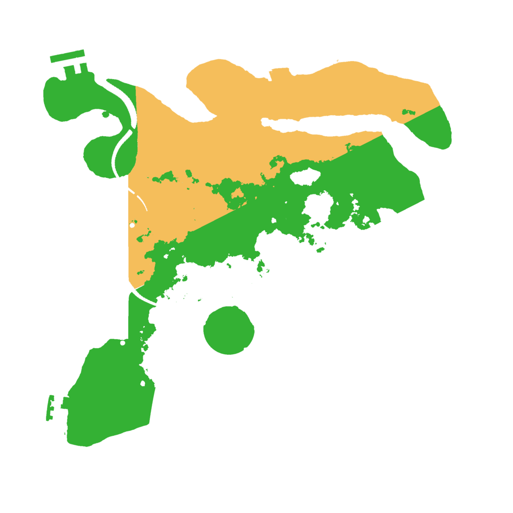 Biome Rust Map: Procedural Map, Size: 3000, Seed: 1907730966