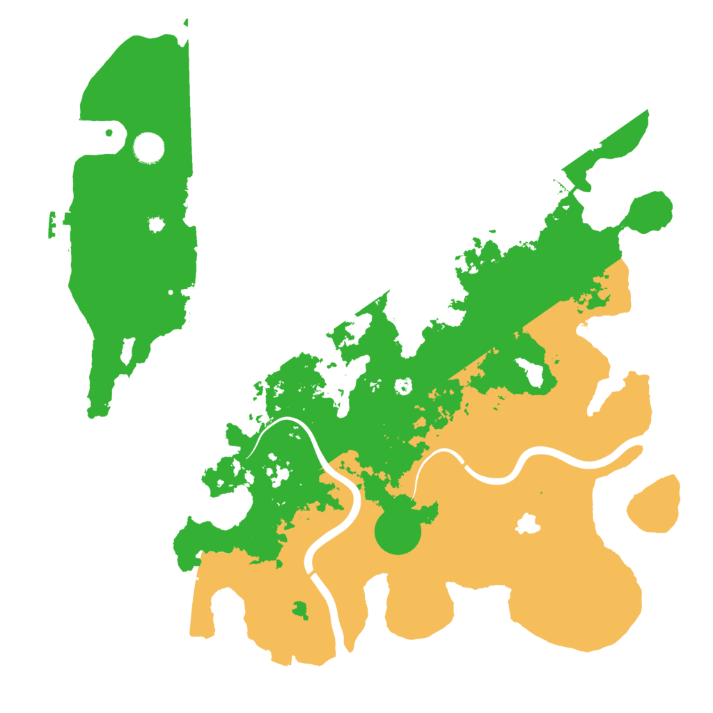 Biome Rust Map: Procedural Map, Size: 4039, Seed: 6669
