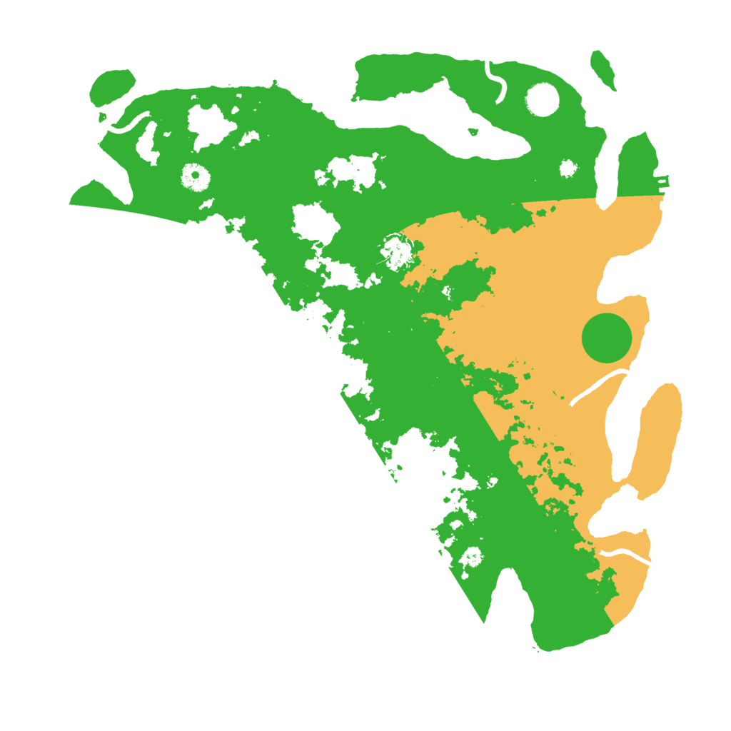 Biome Rust Map: Procedural Map, Size: 3850, Seed: 104066857