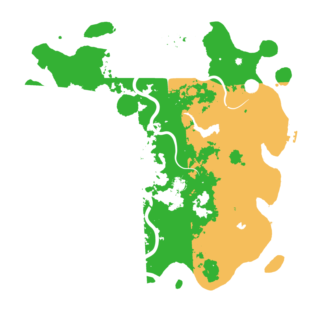 Biome Rust Map: Procedural Map, Size: 4000, Seed: 952999