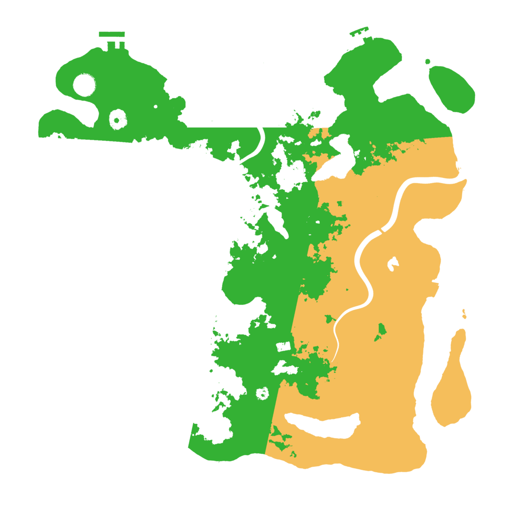 Biome Rust Map: Procedural Map, Size: 4000, Seed: 1574028768