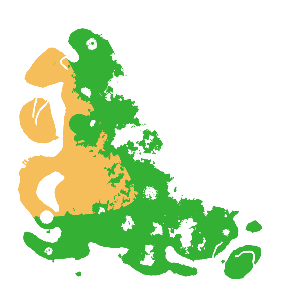 Biome Rust Map: Procedural Map, Size: 4000, Seed: 951389954