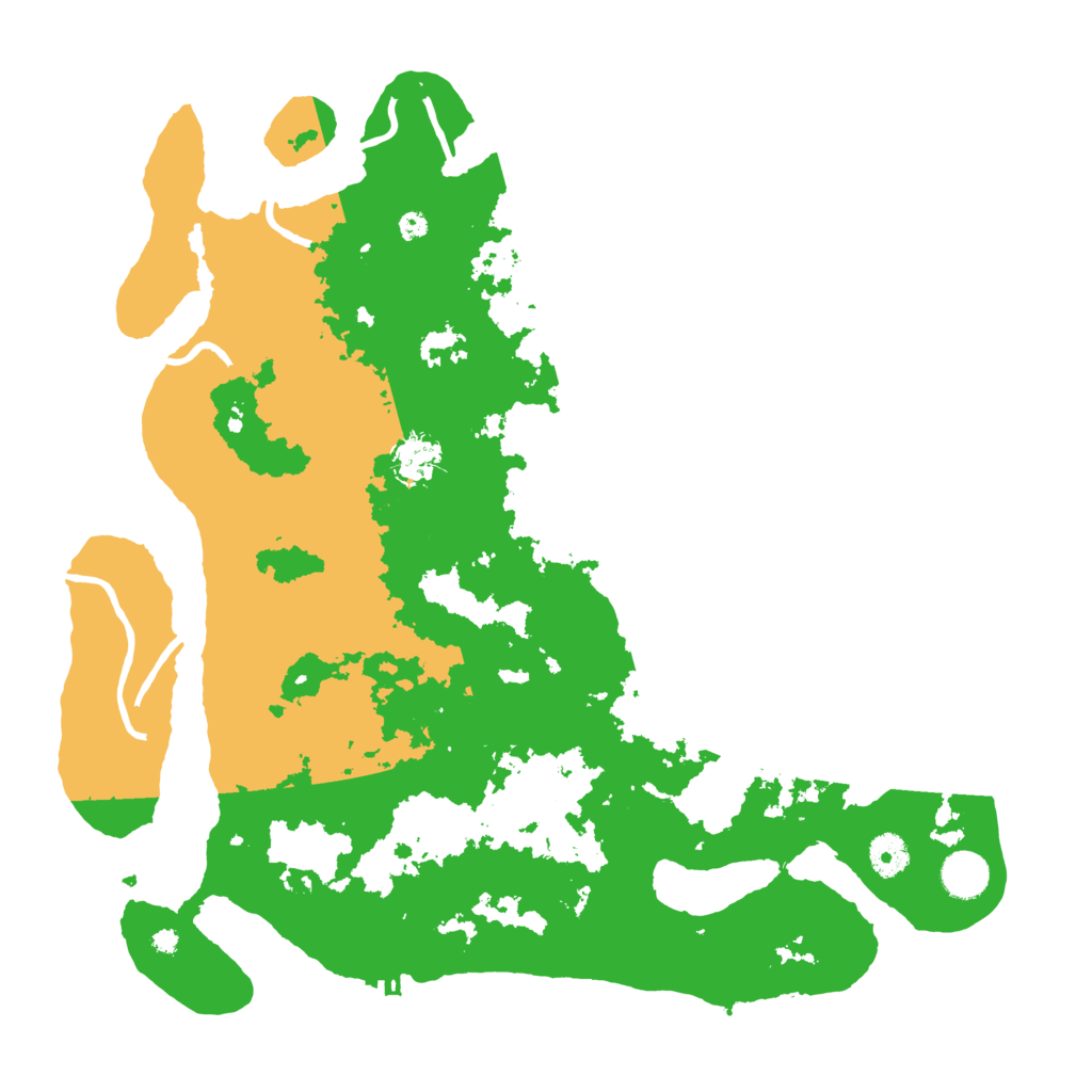 Biome Rust Map: Procedural Map, Size: 4000, Seed: 2002039460