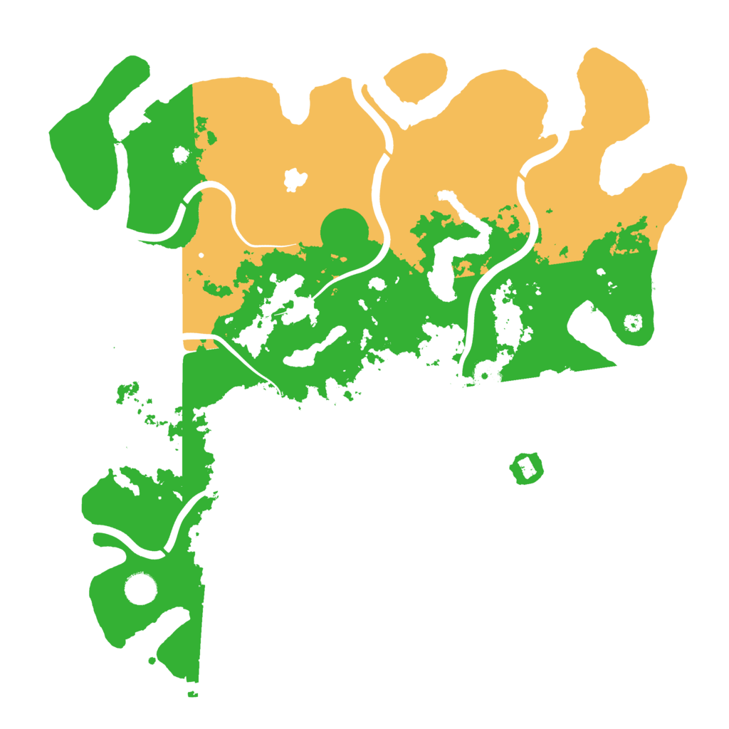 Biome Rust Map: Procedural Map, Size: 4000, Seed: 1735366466