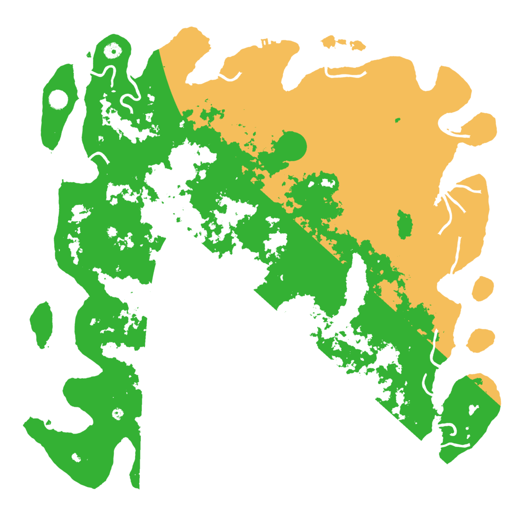 Biome Rust Map: Procedural Map, Size: 4800, Seed: 824310300