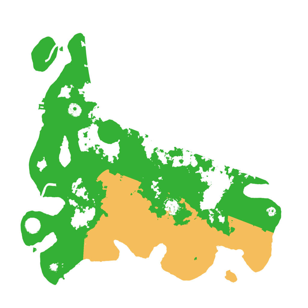 Biome Rust Map: Procedural Map, Size: 3500, Seed: 97324784