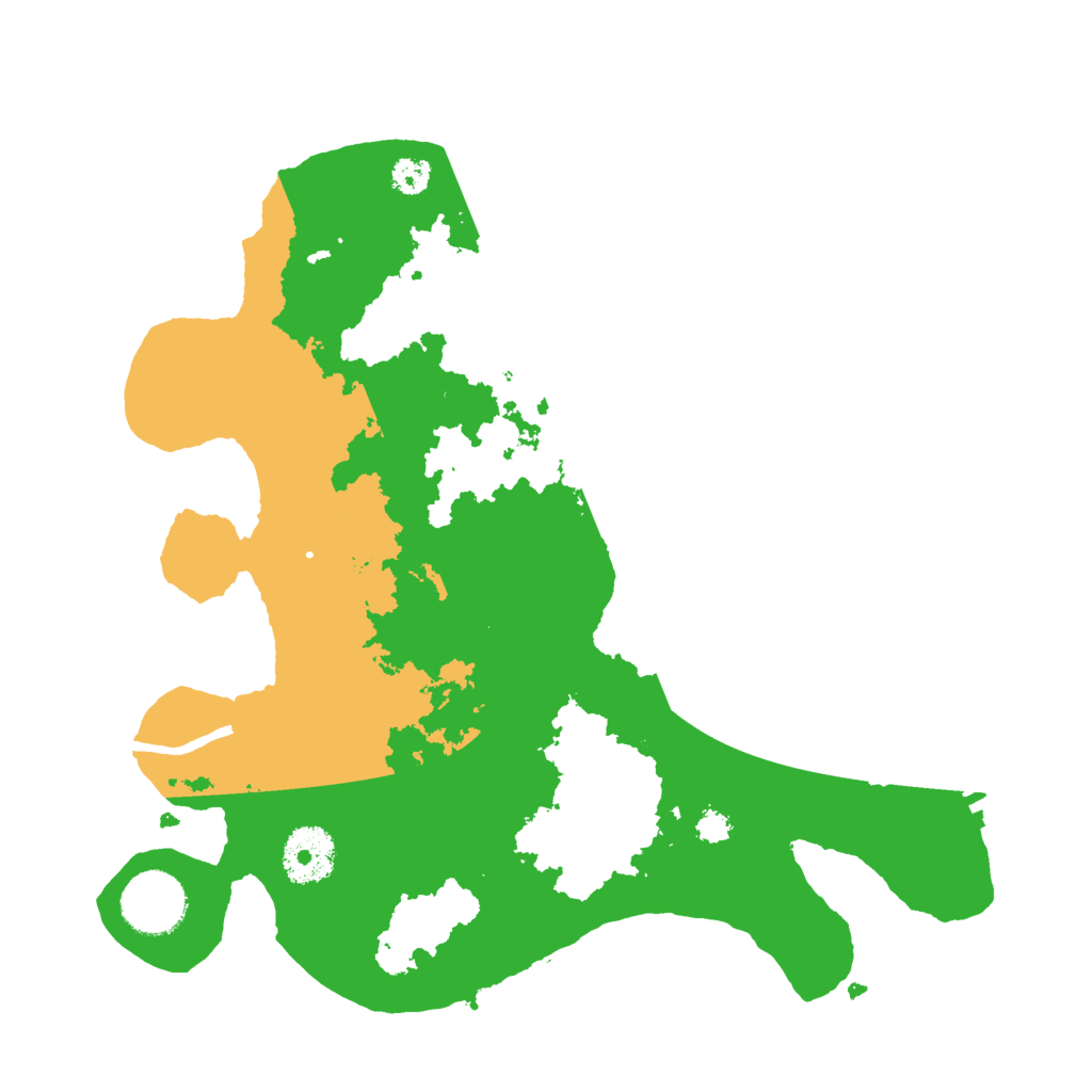 Biome Rust Map: Procedural Map, Size: 3000, Seed: 985321