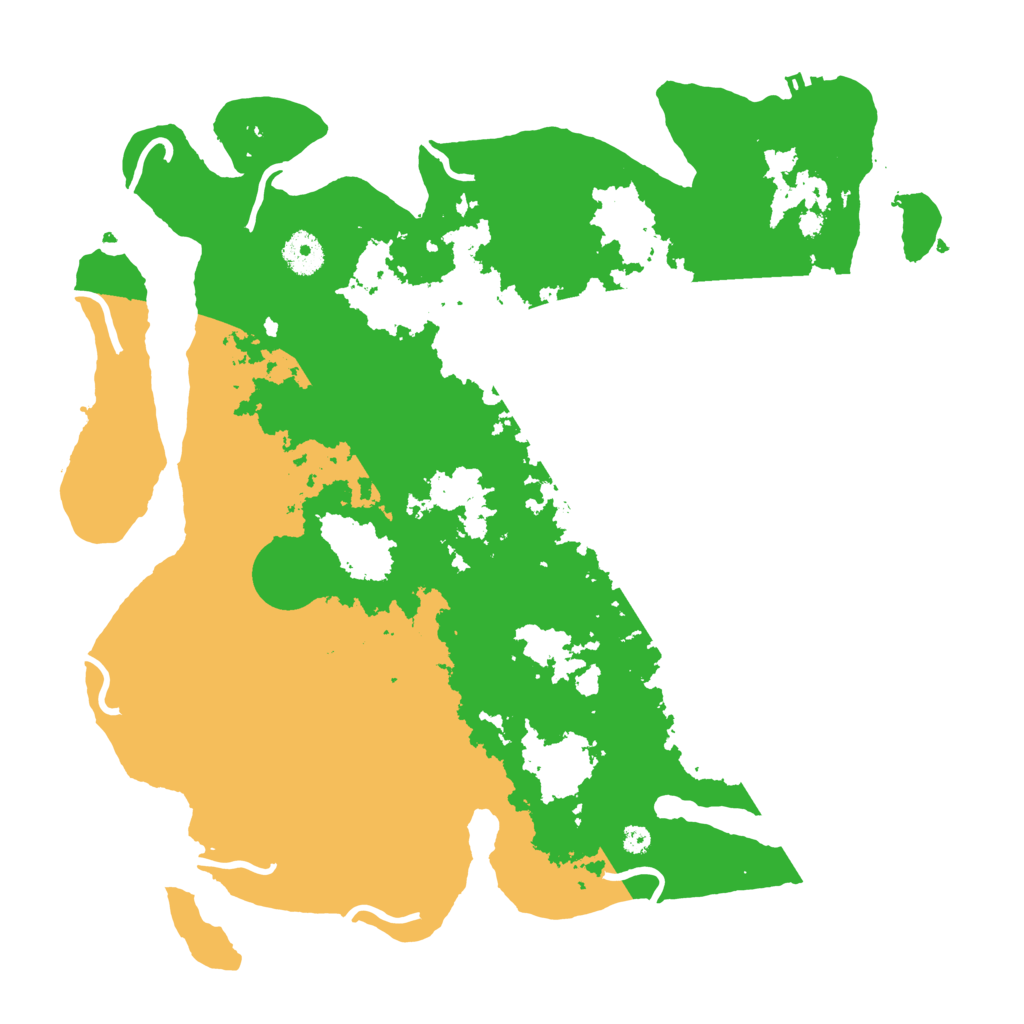 Biome Rust Map: Procedural Map, Size: 3750, Seed: 202