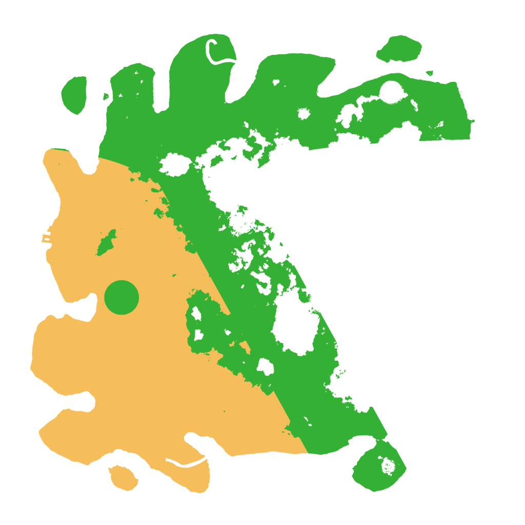 Biome Rust Map: Procedural Map, Size: 4000, Seed: 23588