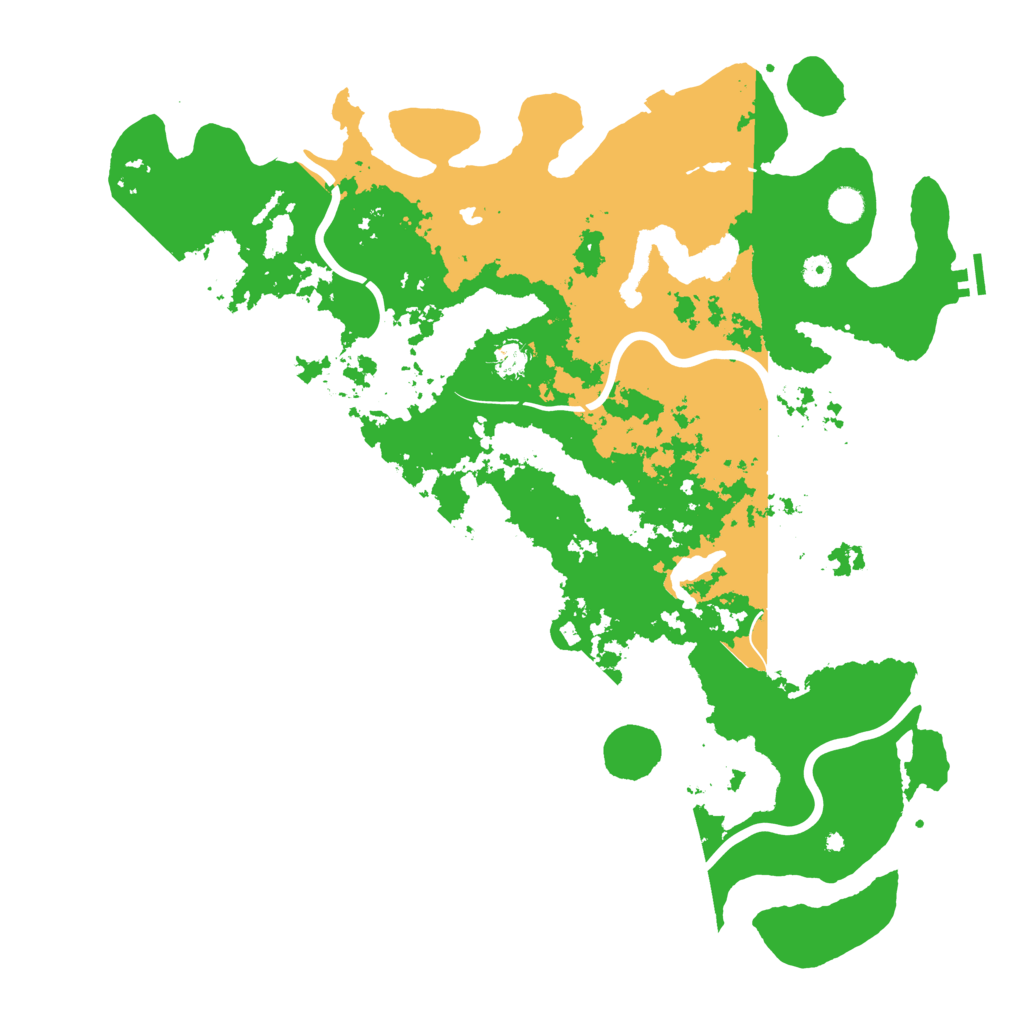 Biome Rust Map: Procedural Map, Size: 5000, Seed: 1951687768