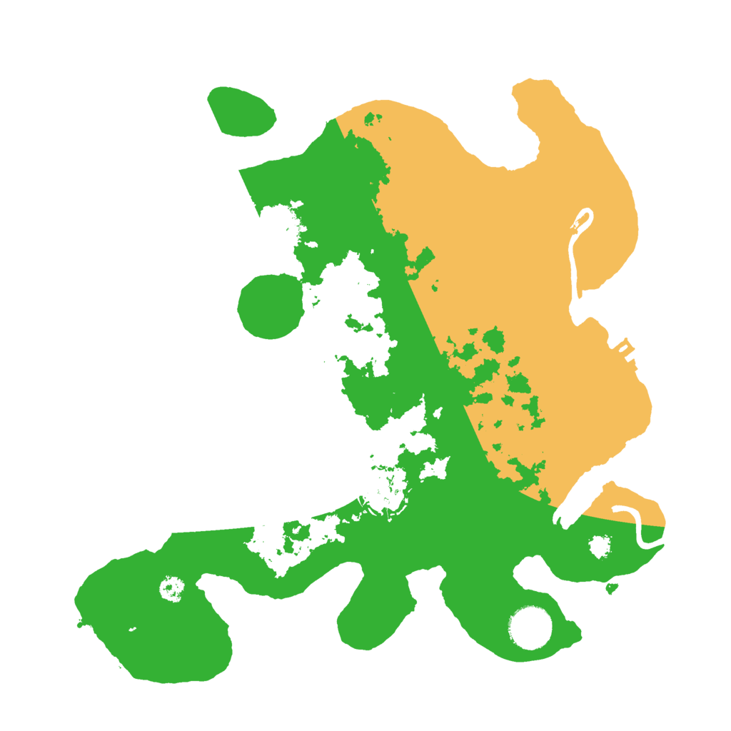 Biome Rust Map: Procedural Map, Size: 3000, Seed: 724135
