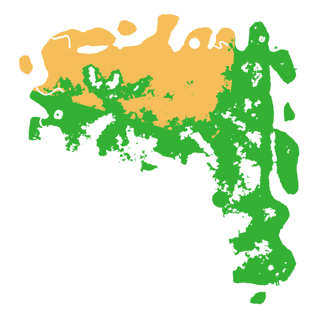 Biome Rust Map: Procedural Map, Size: 5252, Seed: 2147483647
