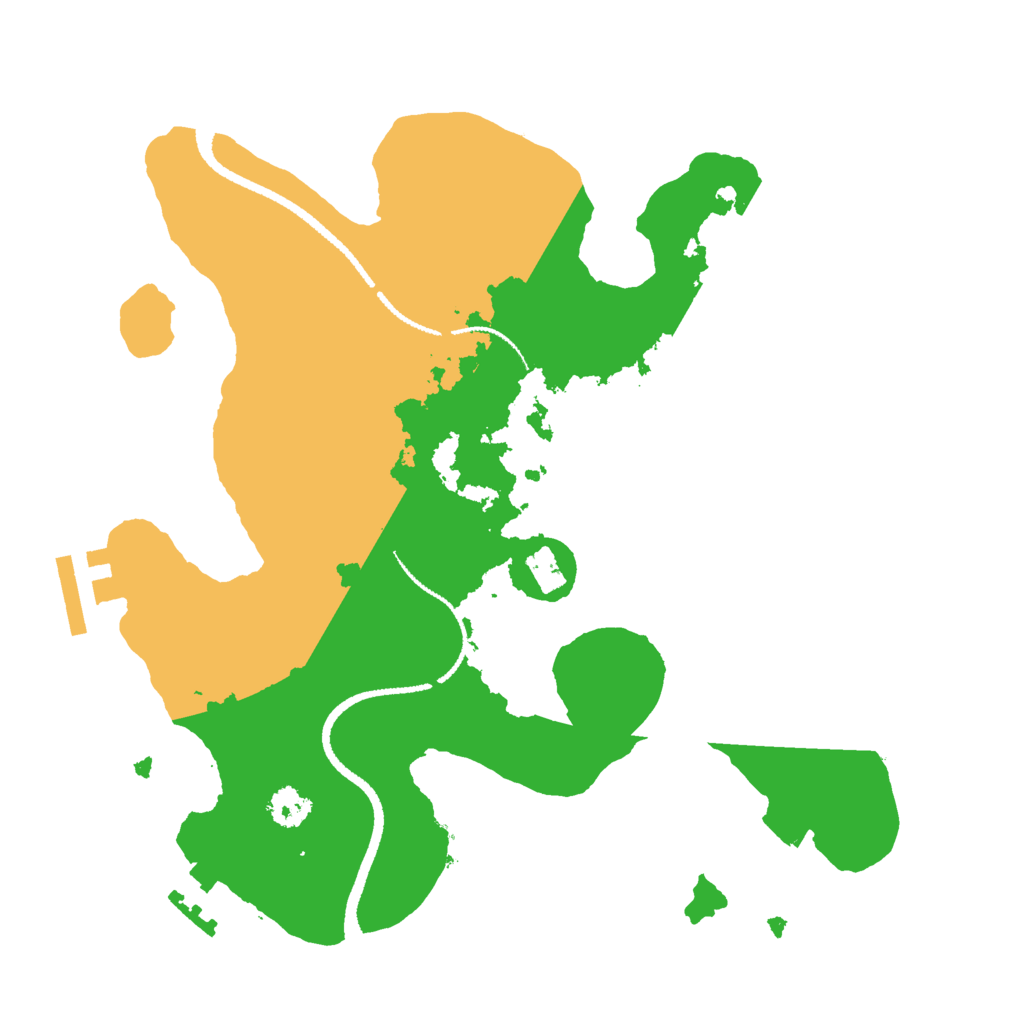 Biome Rust Map: Procedural Map, Size: 2600, Seed: 456