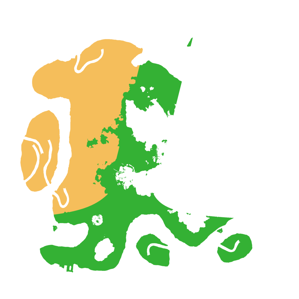Biome Rust Map: Procedural Map, Size: 2800, Seed: 767971301