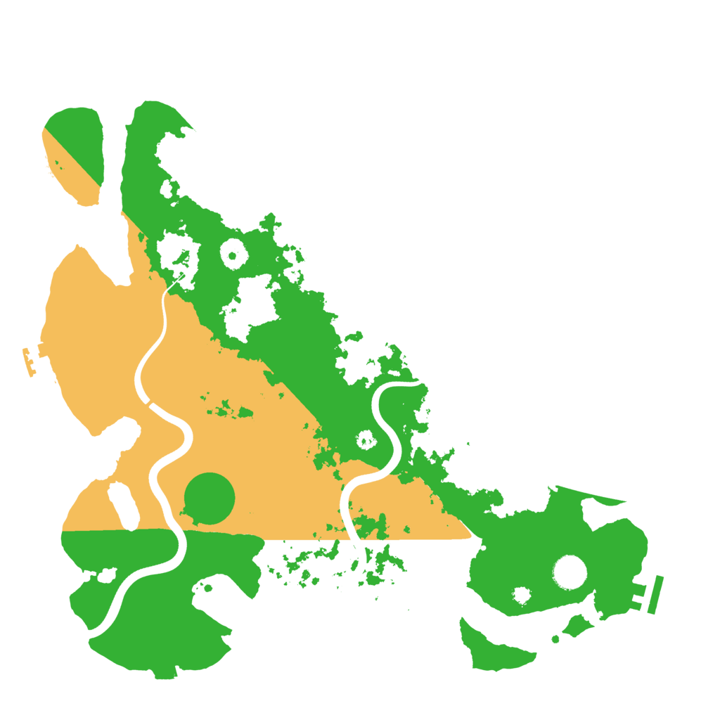 Biome Rust Map: Procedural Map, Size: 3750, Seed: 1430906931