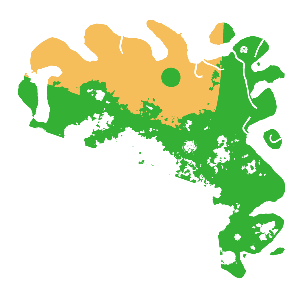 Biome Rust Map: Procedural Map, Size: 4200, Seed: 689777