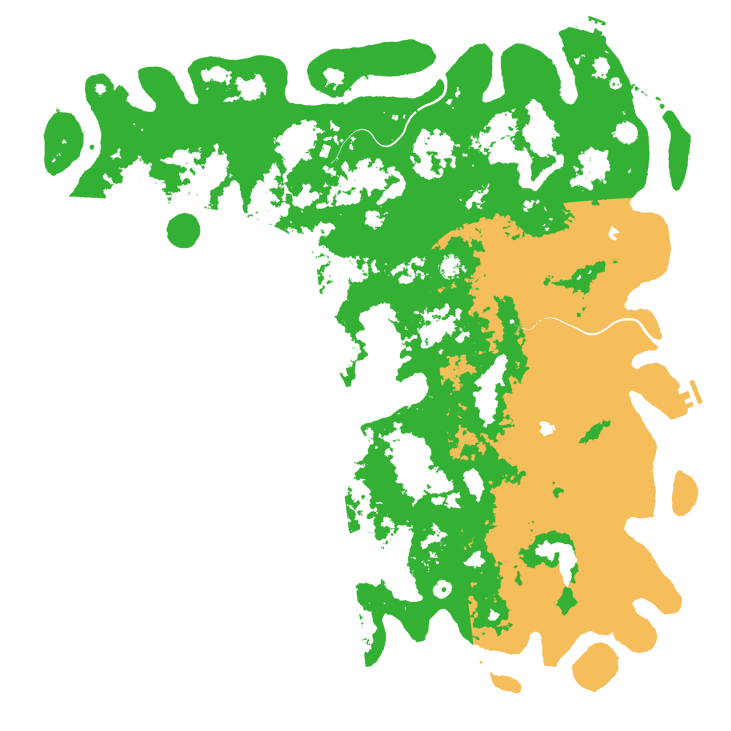 Biome Rust Map: Procedural Map, Size: 6000, Seed: 27042013