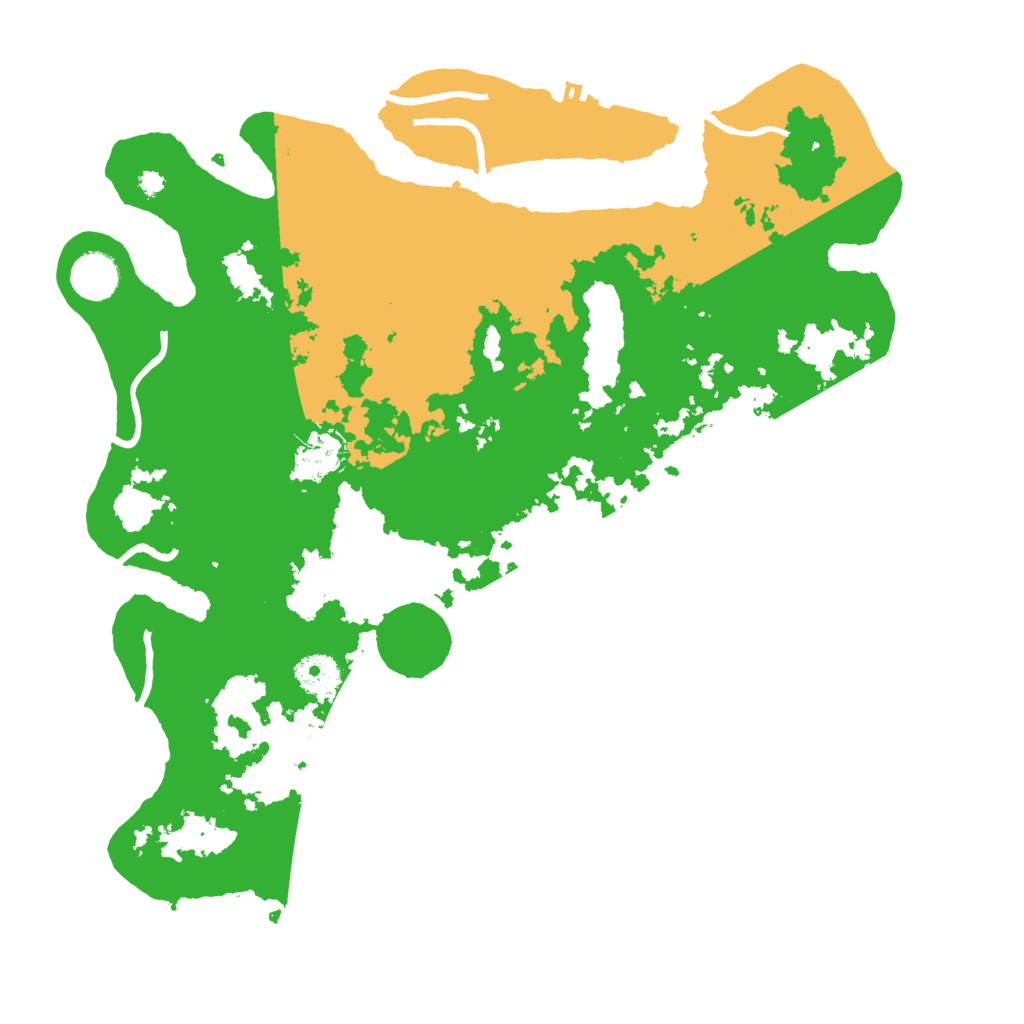Biome Rust Map: Procedural Map, Size: 3750, Seed: 801930281