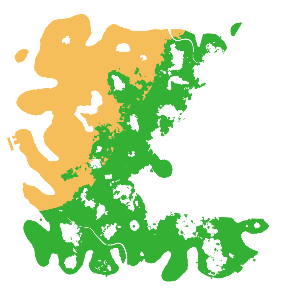 Biome Rust Map: Procedural Map, Size: 4500, Seed: 7142022