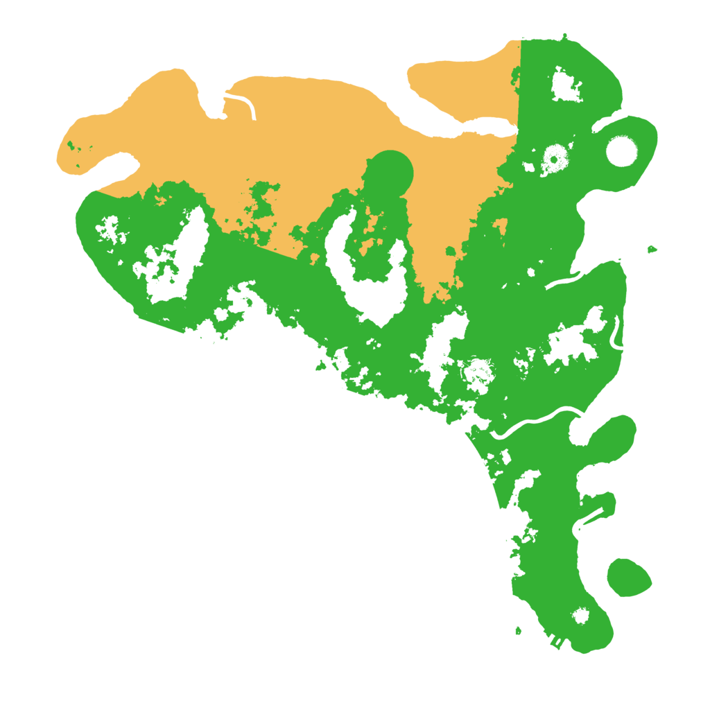 Biome Rust Map: Procedural Map, Size: 4050, Seed: 405428563
