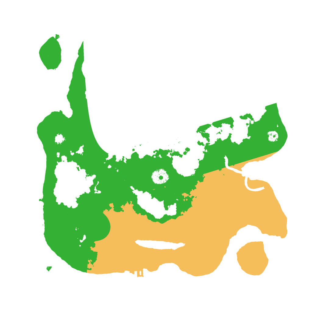 Biome Rust Map: Procedural Map, Size: 3000, Seed: 1245463175