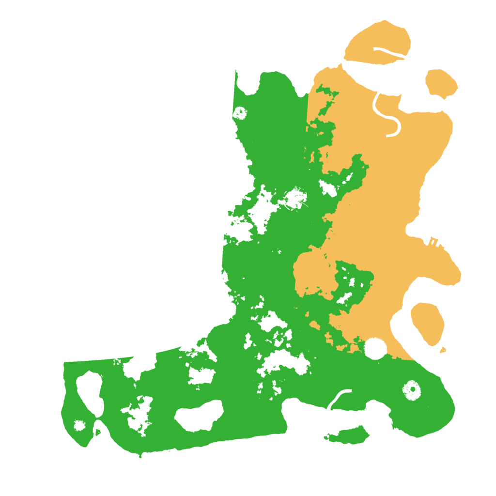Biome Rust Map: Procedural Map, Size: 4000, Seed: 357070