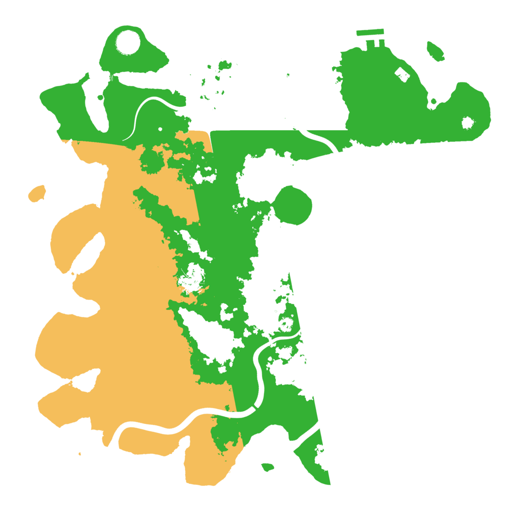 Biome Rust Map: Procedural Map, Size: 3850, Seed: 462268774