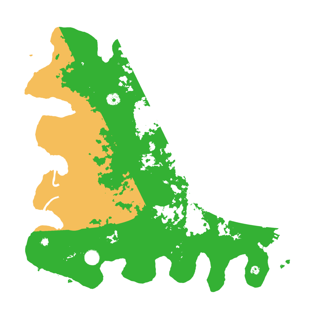 Biome Rust Map: Procedural Map, Size: 3700, Seed: 480916862