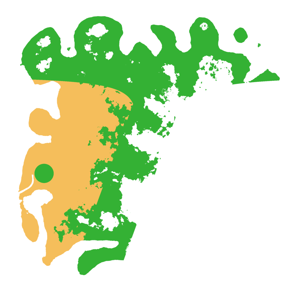 Biome Rust Map: Procedural Map, Size: 4096, Seed: 1870256390