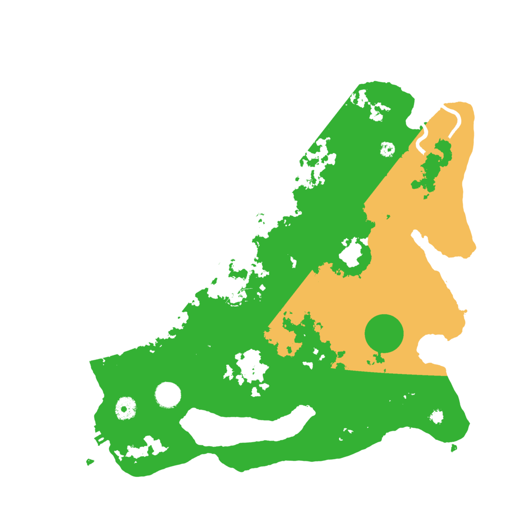 Biome Rust Map: Procedural Map, Size: 3500, Seed: 2017939120