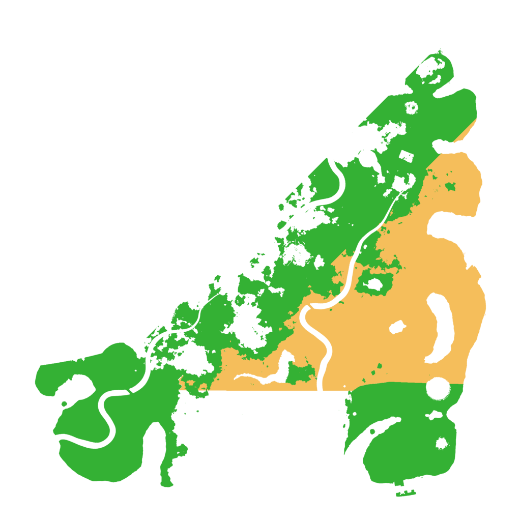 Biome Rust Map: Procedural Map, Size: 4000, Seed: 643064249