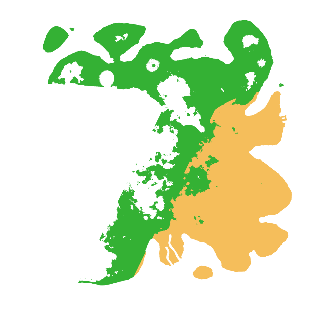 Biome Rust Map: Procedural Map, Size: 3700, Seed: 149932090