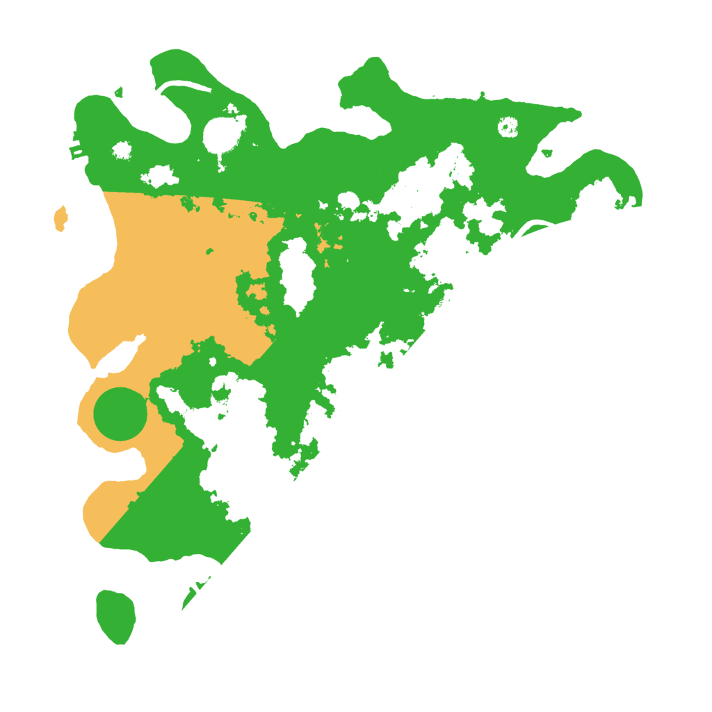 Biome Rust Map: Procedural Map, Size: 3500, Seed: 20220714