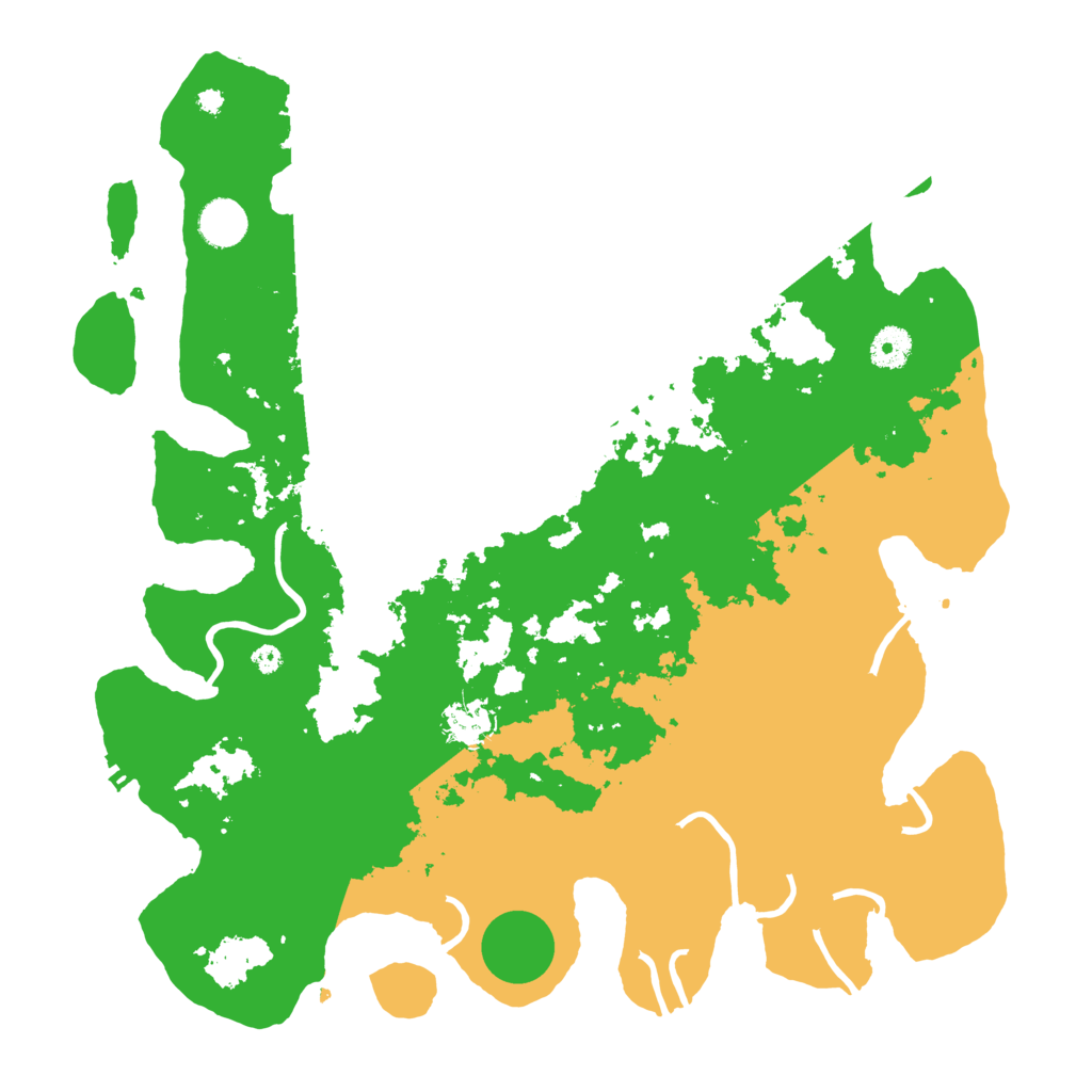 Biome Rust Map: Procedural Map, Size: 3950, Seed: 1798698025