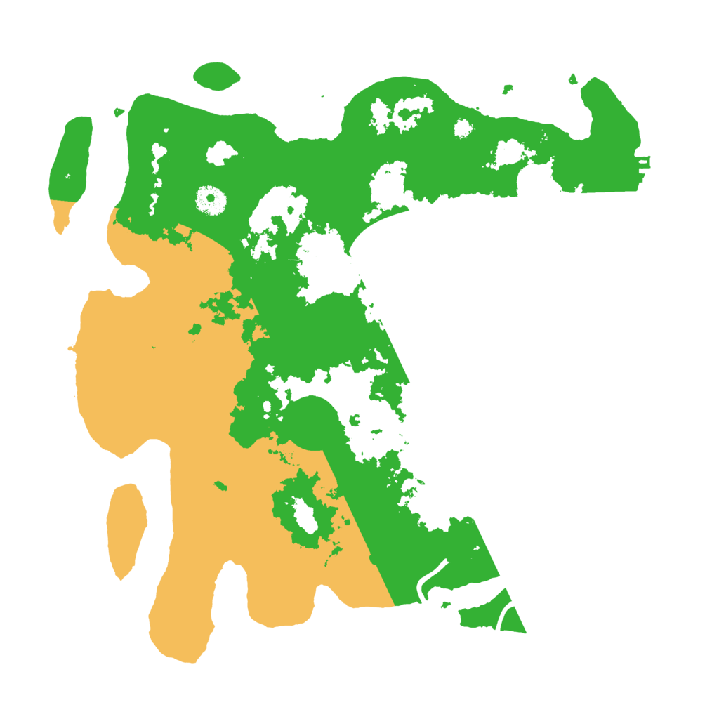 Biome Rust Map: Procedural Map, Size: 3600, Seed: 858760954