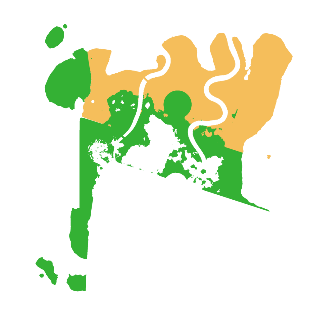 Biome Rust Map: Procedural Map, Size: 3000, Seed: 469739615