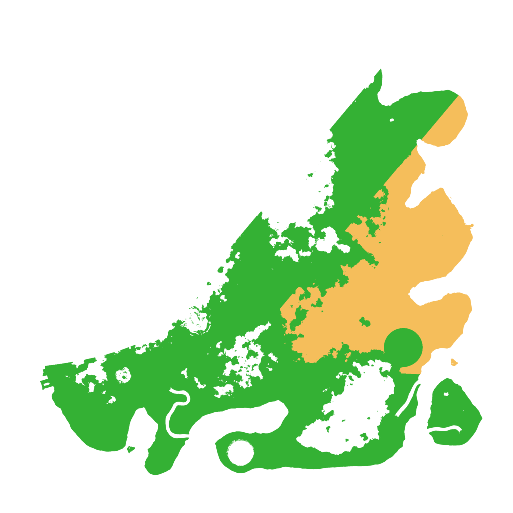 Biome Rust Map: Procedural Map, Size: 3500, Seed: 1942676730