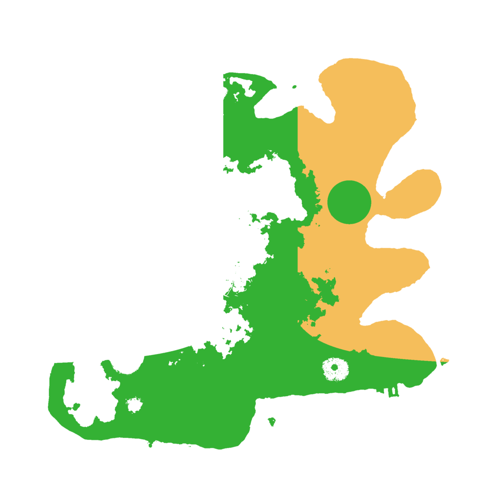 Biome Rust Map: Procedural Map, Size: 3000, Seed: 84942749