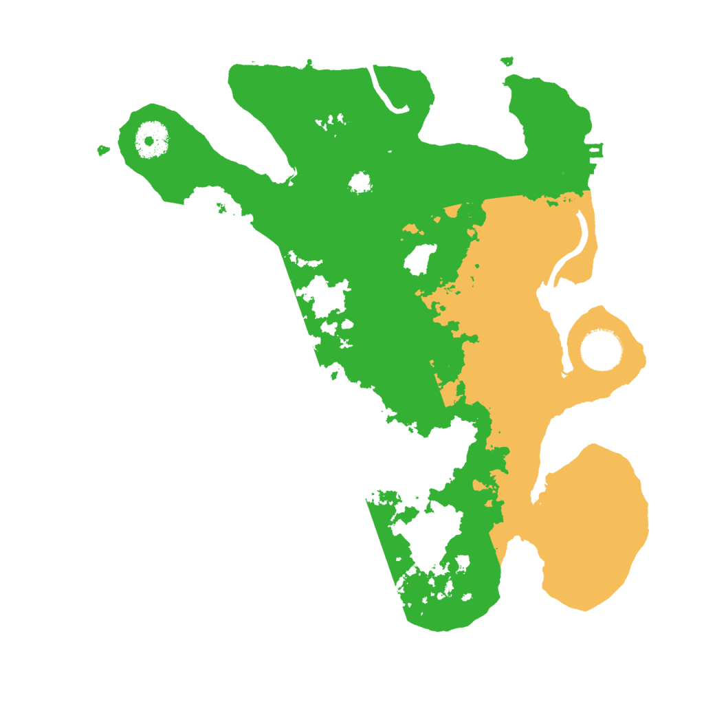 Biome Rust Map: Procedural Map, Size: 3000, Seed: 1596467483