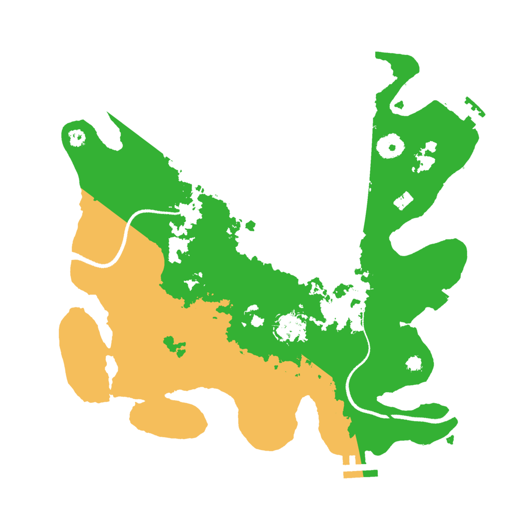 Biome Rust Map: Procedural Map, Size: 3000, Seed: 1459551778