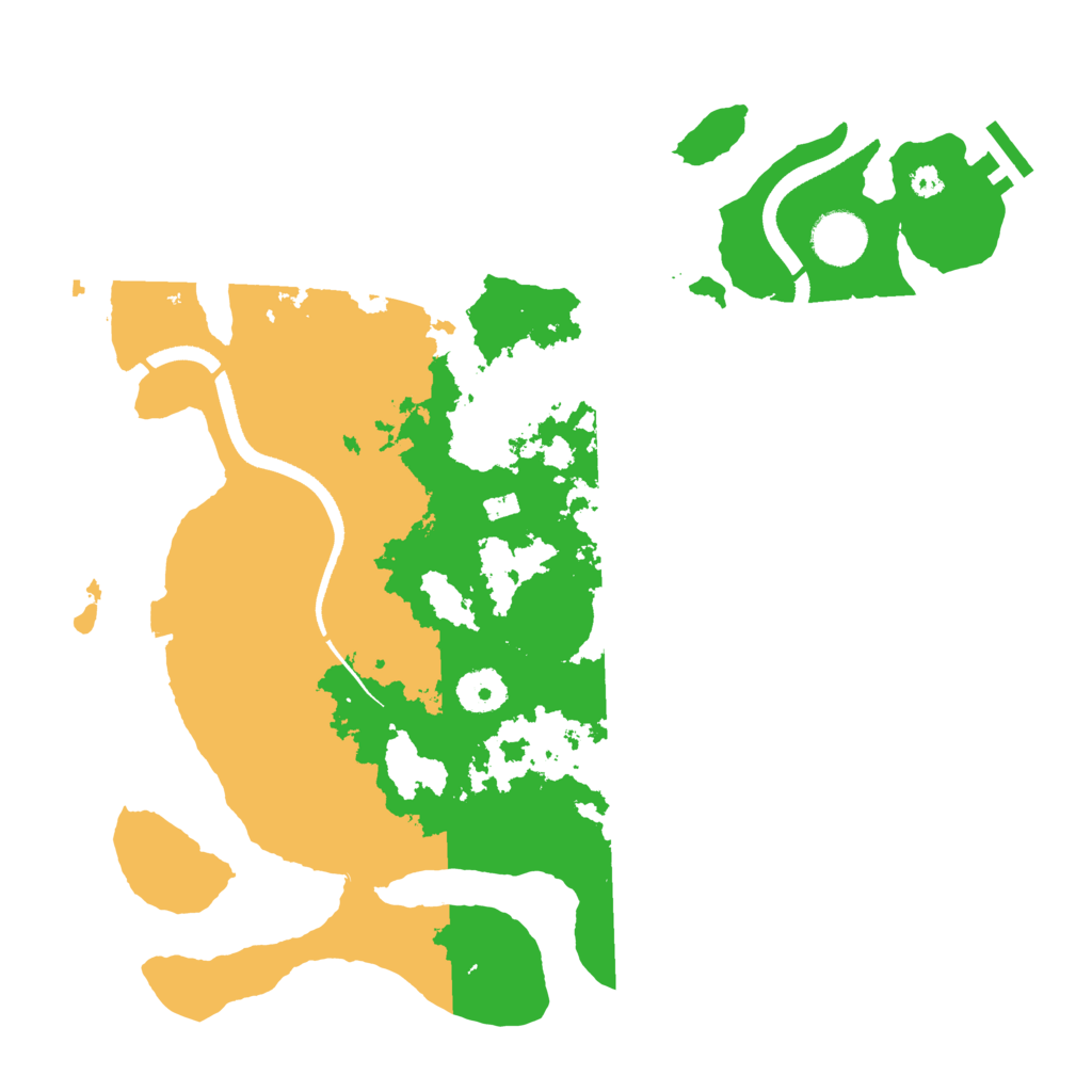 Biome Rust Map: Procedural Map, Size: 3500, Seed: 1348011330