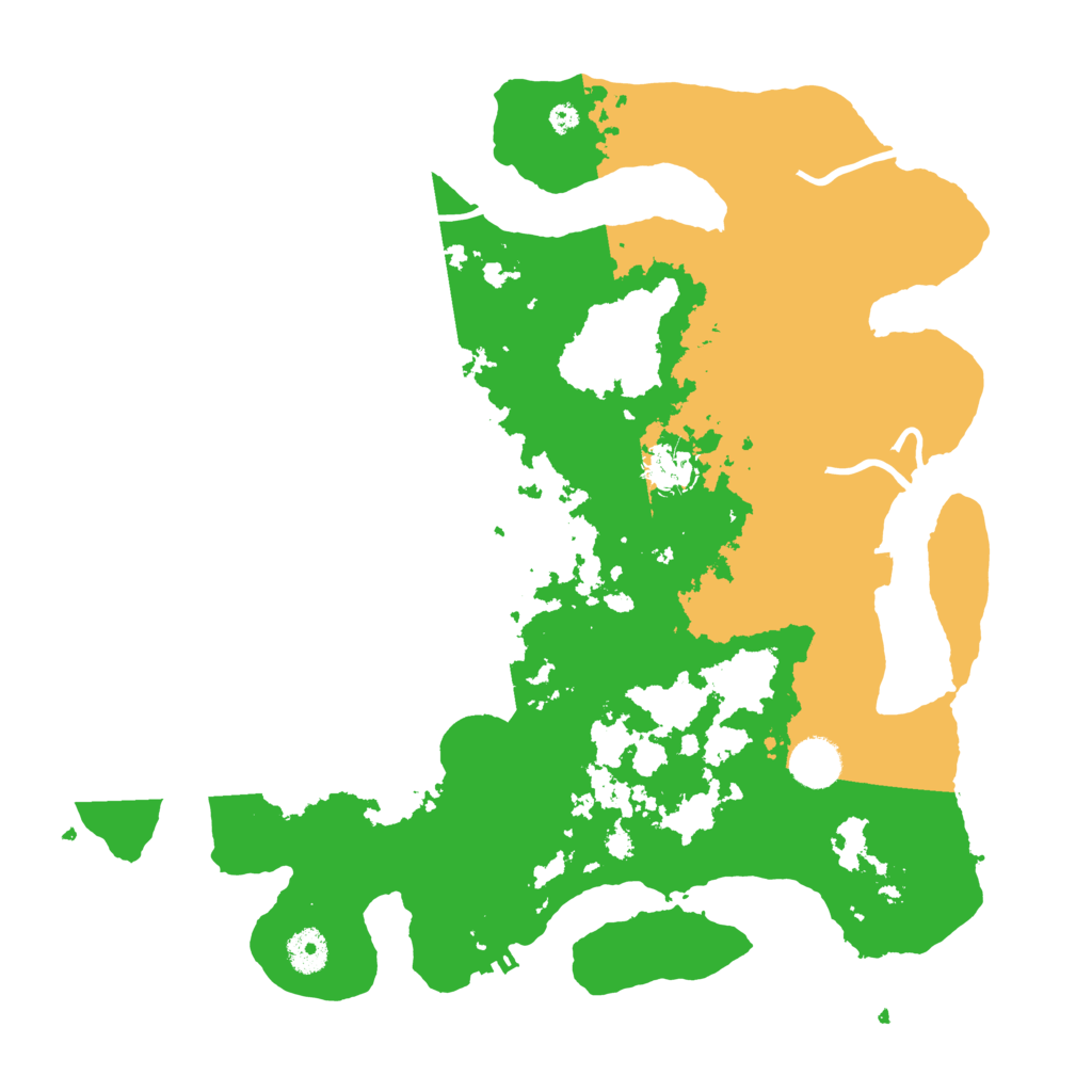 Biome Rust Map: Procedural Map, Size: 3850, Seed: 1894152572