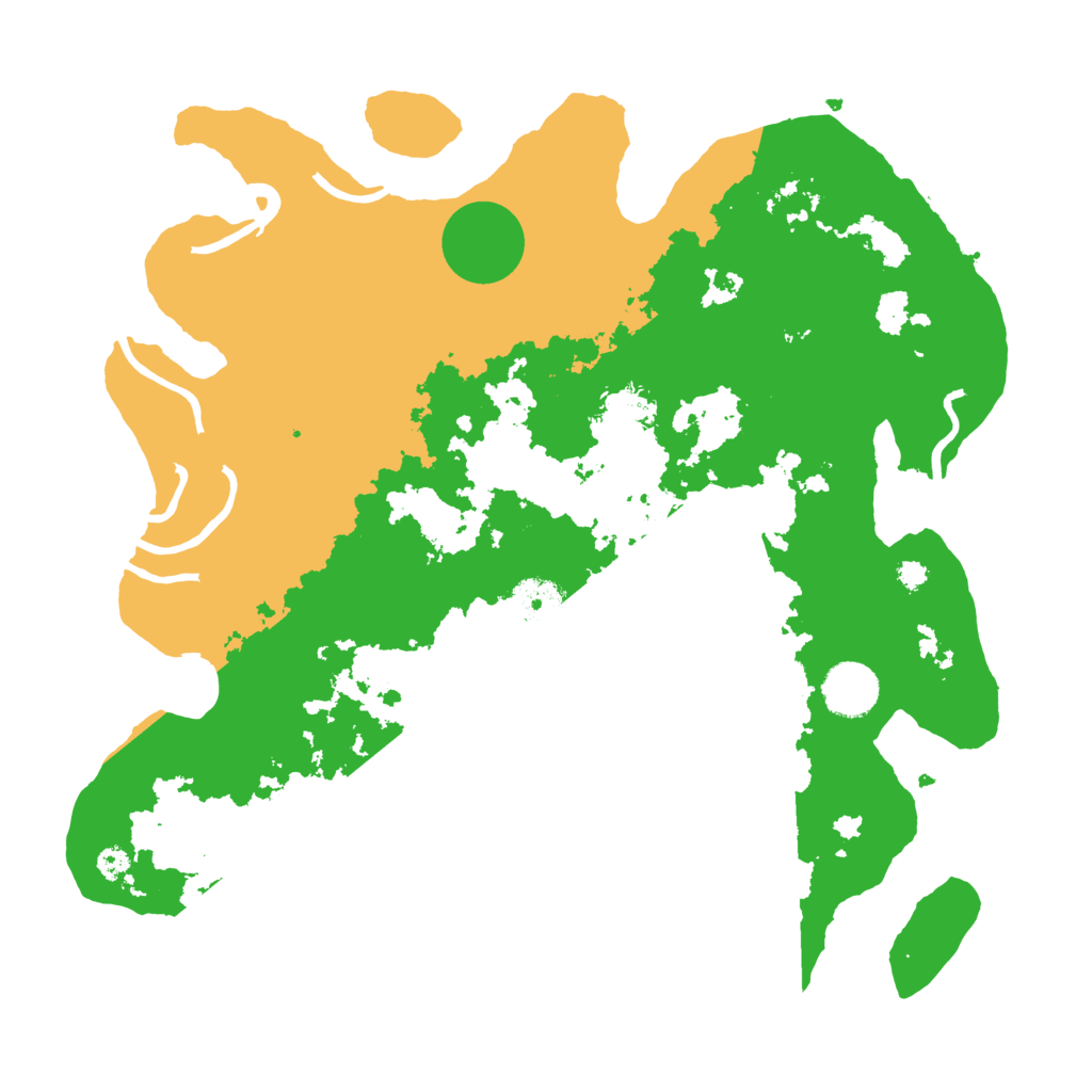 Biome Rust Map: Procedural Map, Size: 3500, Seed: 1258851591