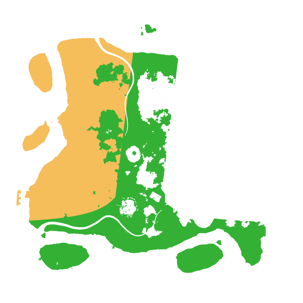 Biome Rust Map: Procedural Map, Size: 3000, Seed: 1900538119