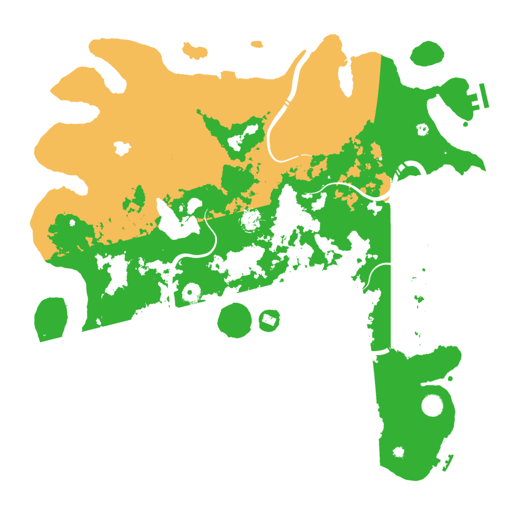 Biome Rust Map: Procedural Map, Size: 4250, Seed: 2114897544