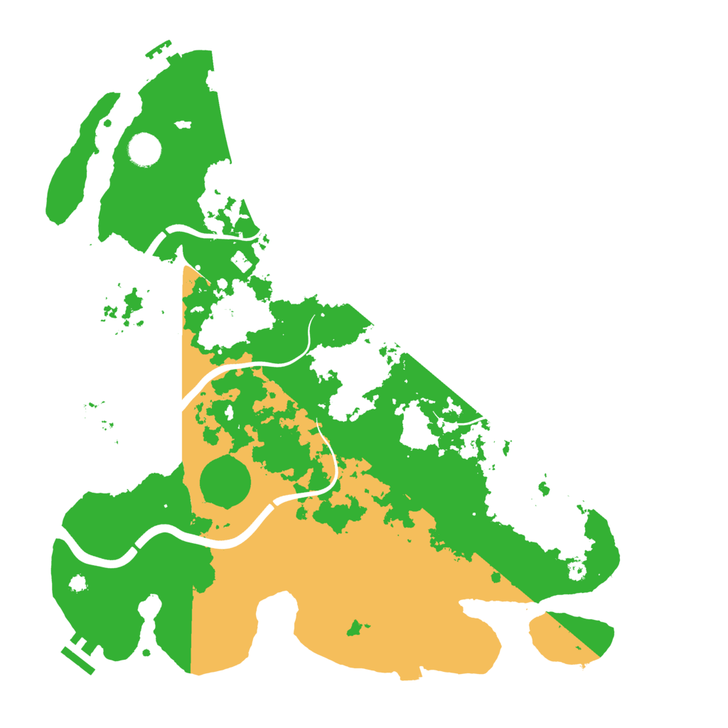Biome Rust Map: Procedural Map, Size: 3850, Seed: 346050415