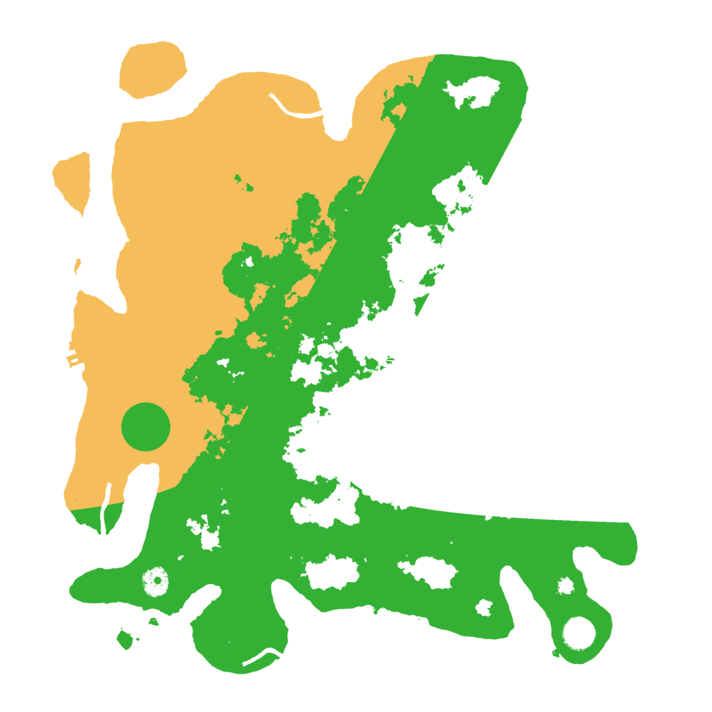 Biome Rust Map: Procedural Map, Size: 3850, Seed: 581213740