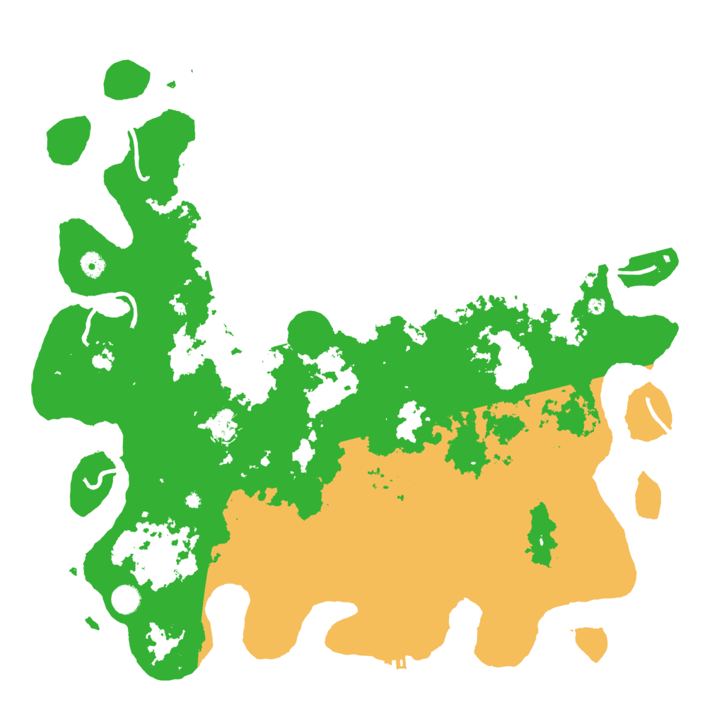 Biome Rust Map: Procedural Map, Size: 4411, Seed: 1