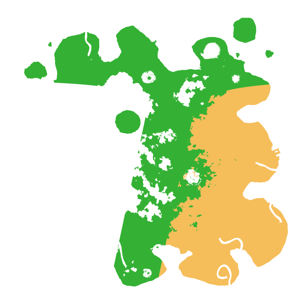 Biome Rust Map: Procedural Map, Size: 3500, Seed: 1968094857